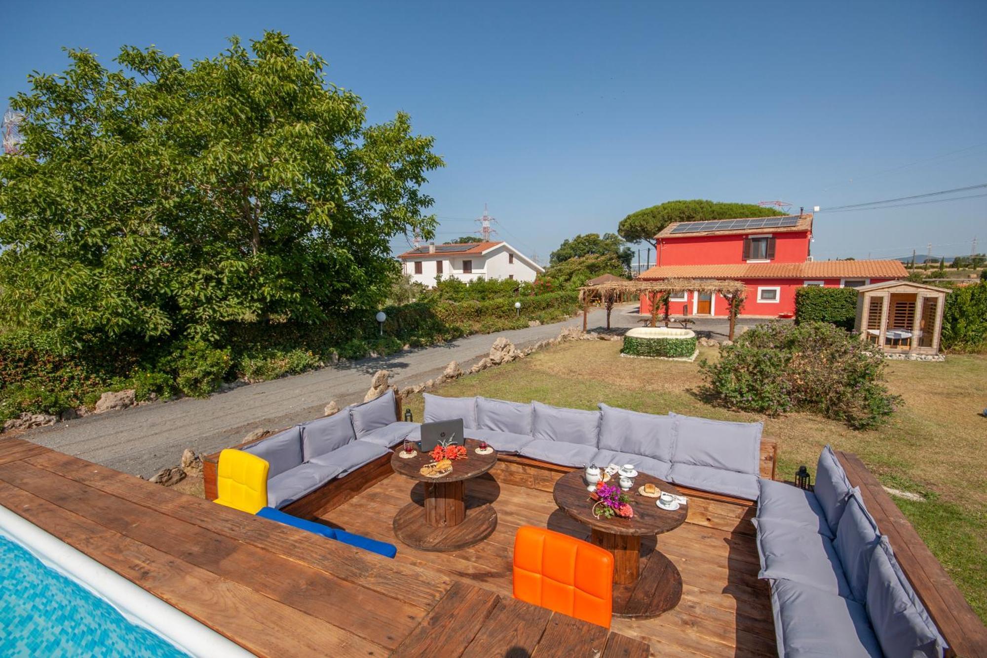 Agriturismo L'Istrice Di Gio Montalto di Castro Luaran gambar