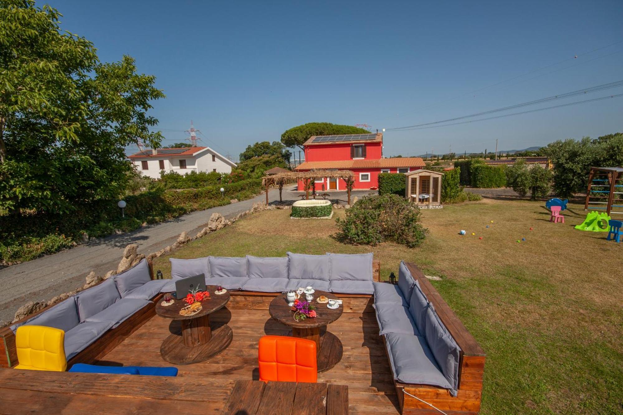 Agriturismo L'Istrice Di Gio Montalto di Castro Luaran gambar